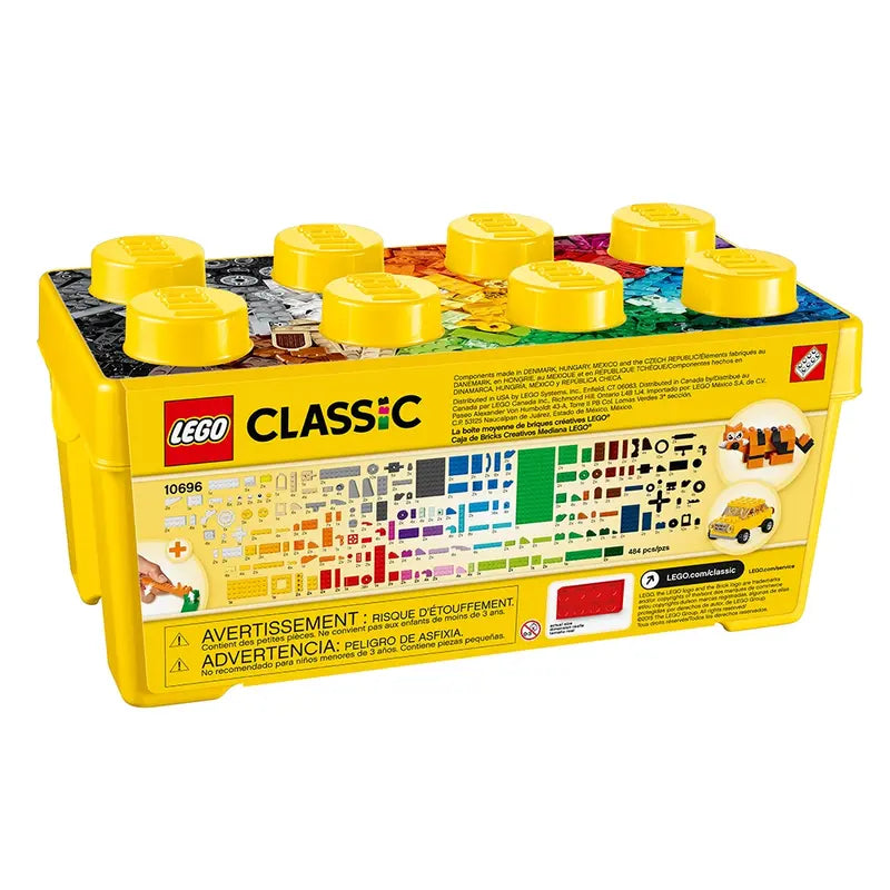 LEGO Classic 10696 Medium Creative Brick Box Building Toy Playset NISB, 484 Pcs