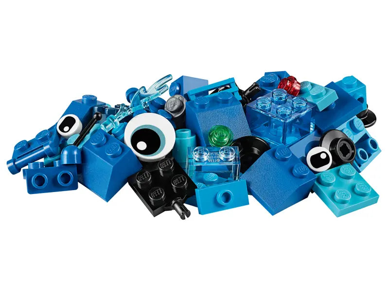LEGO 11006 Classic Creative Blue Bricks Building Toy Starter Set For Kids 52 Pcs