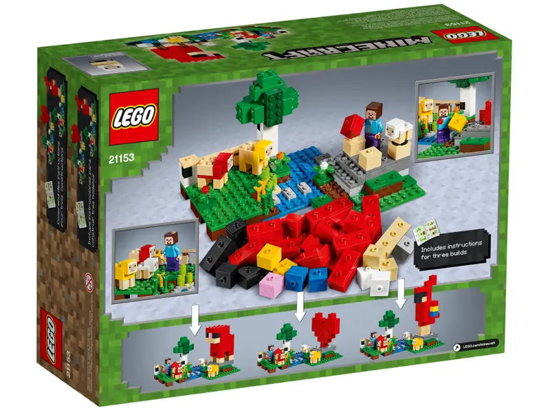LEGO Minecraft 21153 The Wool Farm Complete Building Kit Retired Set, 260 Pcs