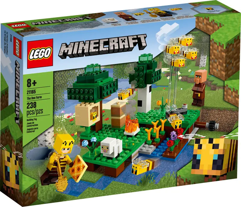 LEGO Minecraft 21165 The Bee Farm Building Action Toy Kit Retired NISB - 238 Pcs