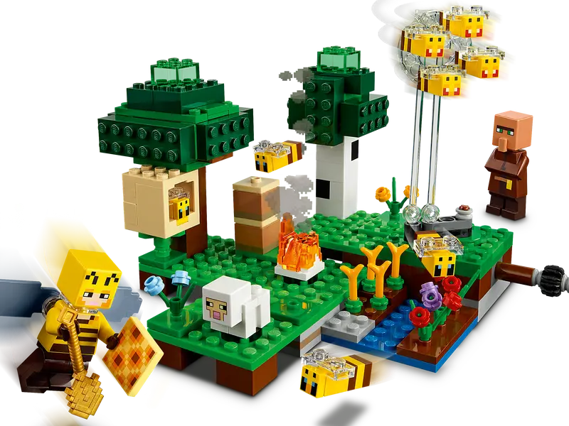 LEGO Minecraft 21165 The Bee Farm Building Action Toy Kit Retired NISB - 238 Pcs