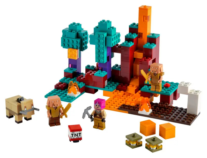 LEGO Minecraft 21168 The Warped Forest New Sealed Creative Building Kit, 287 Pcs