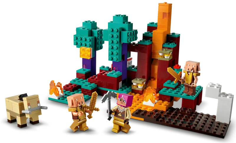 LEGO Minecraft 21168 The Warped Forest New Sealed Creative Building Kit, 287 Pcs