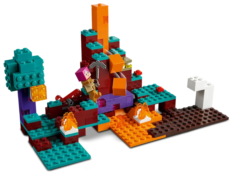LEGO Minecraft 21168 The Warped Forest New Sealed Creative Building Kit, 287 Pcs
