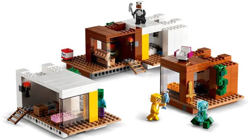 LEGO Minecraft 21174 The Modern Treehouse Dollhouse Building Kit Retired 909 Pcs