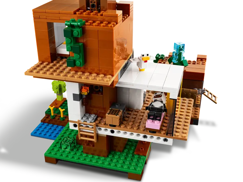 LEGO Minecraft 21174 The Modern Treehouse Dollhouse Building Kit Retired 909 Pcs