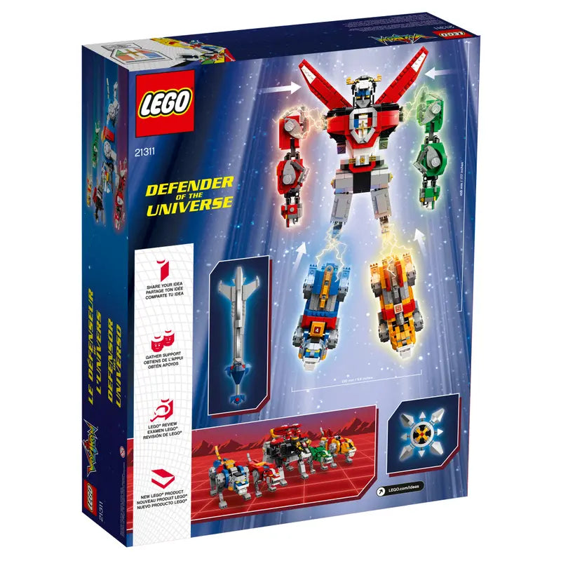 LEGO Ideas 21311 Voltron Defender of The Universe Super Robot Building Toy NISB