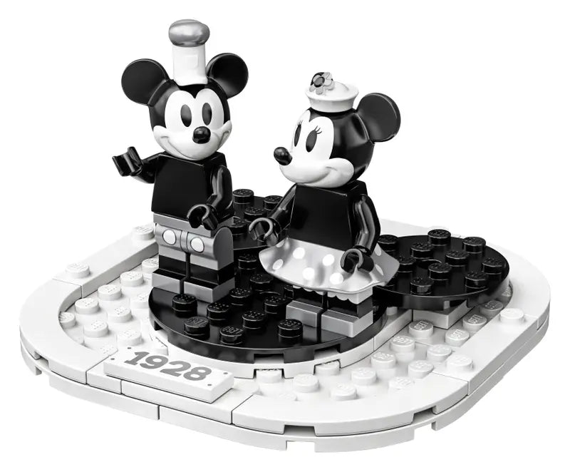 LEGO Ideas 21317 Disney Mickey Mouse Steamboat Willie Building Kit NISB, 751 Pcs
