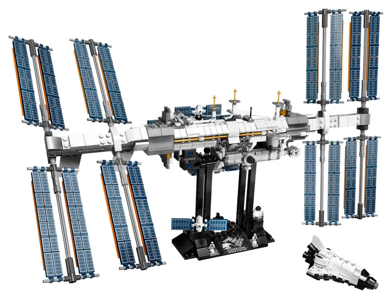 LEGO Ideas 21321 International Space Station Building Kit for Display, 864 Pcs