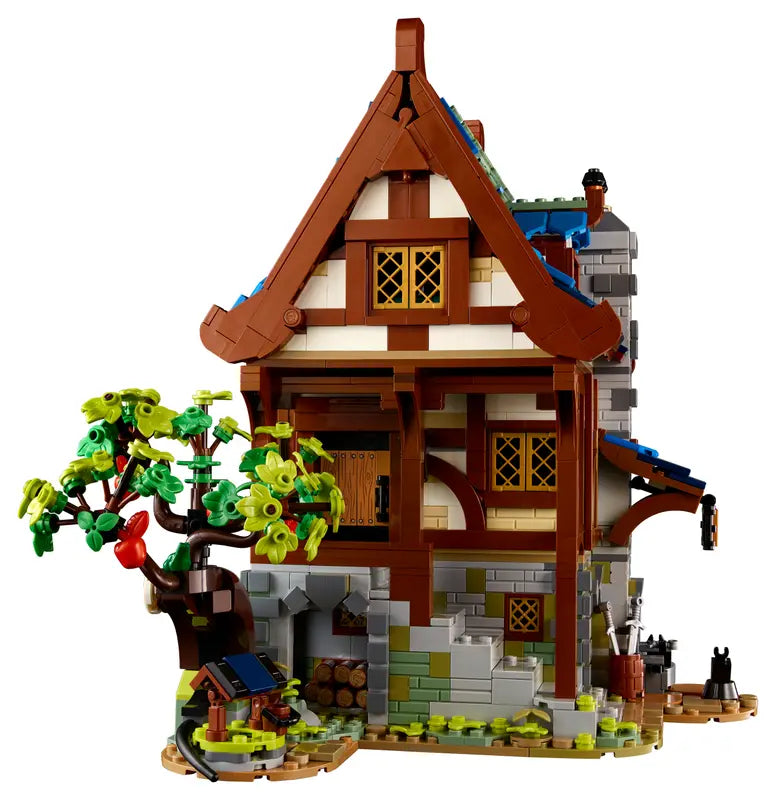 LEGO Ideas 21325 Medieval Blacksmith Collectible Home Décor Model Building Kit