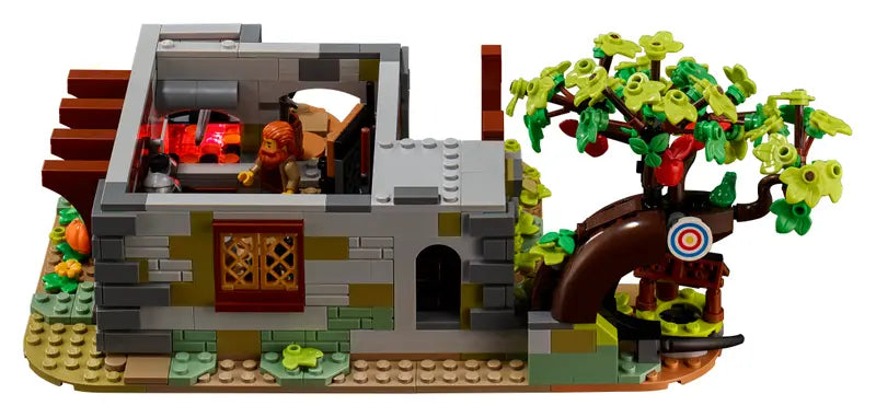 LEGO Ideas 21325 Medieval Blacksmith Collectible Home Décor Model Building Kit