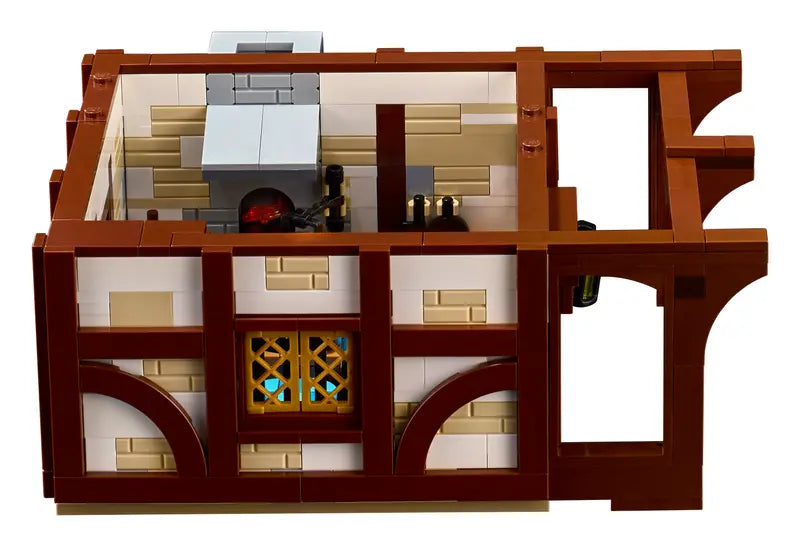 LEGO Ideas 21325 Medieval Blacksmith Collectible Home Décor Model Building Kit