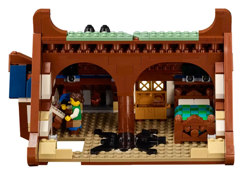 LEGO Ideas 21325 Medieval Blacksmith Collectible Home Décor Model Building Kit