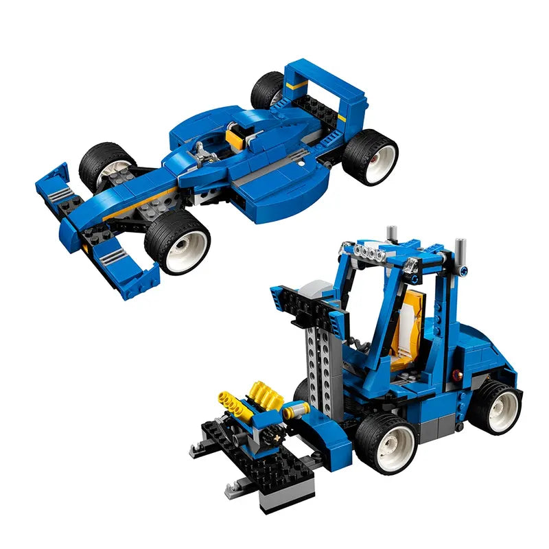 LEGO Creator 31070 Turbo Track Racer 3 in 1 Building Playset Retired New 664 Pcs