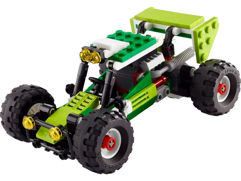 LEGO Creator 31123 3 in 1 Off-Road Buggy, Skid Loader ATV Car Toy and Off-Roader