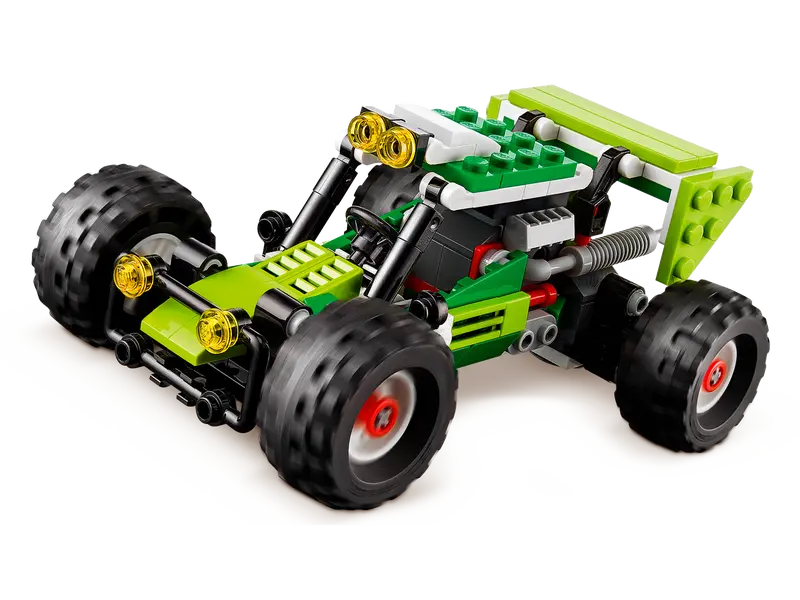 LEGO Creator 31123 3 in 1 Off-Road Buggy, Skid Loader ATV Car Toy and Off-Roader
