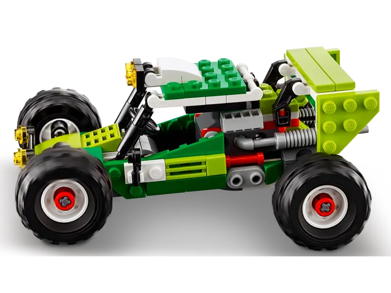 LEGO Creator 31123 3 in 1 Off-Road Buggy, Skid Loader ATV Car Toy and Off-Roader