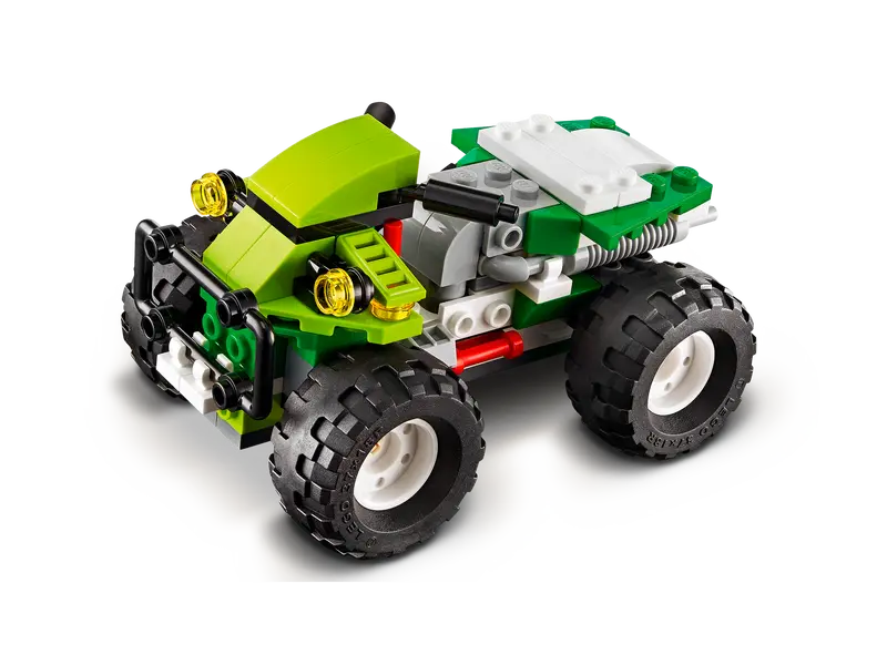 LEGO Creator 31123 3 in 1 Off-Road Buggy, Skid Loader ATV Car Toy and Off-Roader