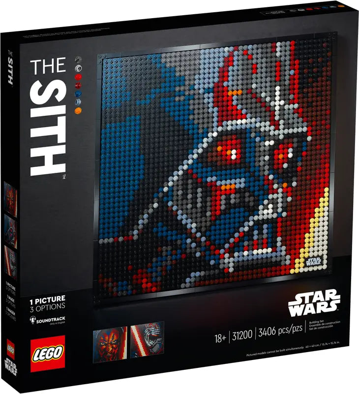LEGO Star Wars 31200 The Sith Art Creative Multicolor Building Kit New, 3395 Pcs