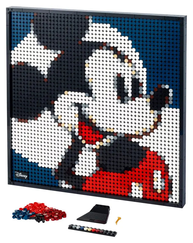LEGO Art 31202 Disney Mickey Mouse Creative Wall Decor Portrait Retired 2658 Pcs