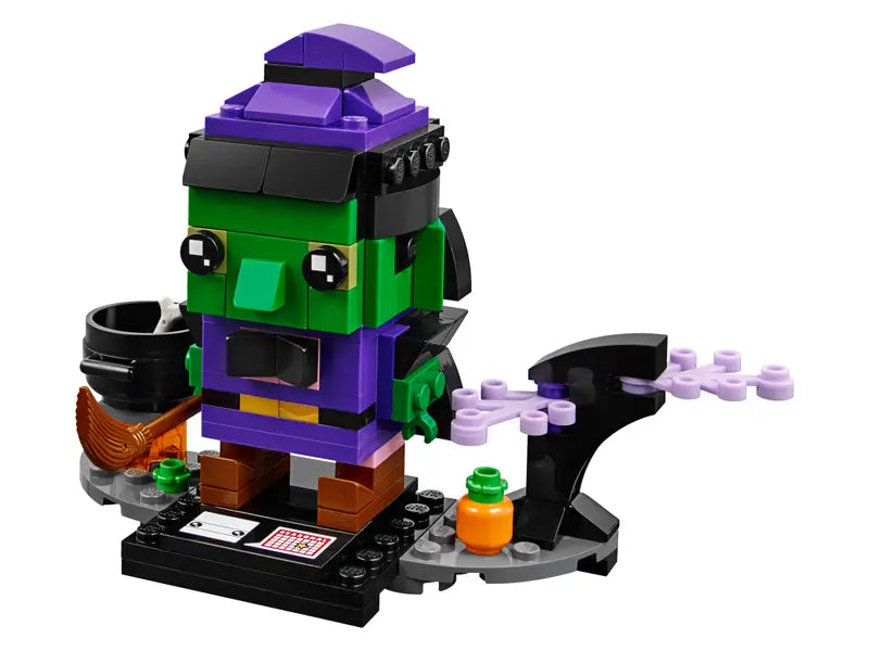 LEGO Brickheadz 40272 Seasonal 31 Halloween Witch Building Toy Retired - New