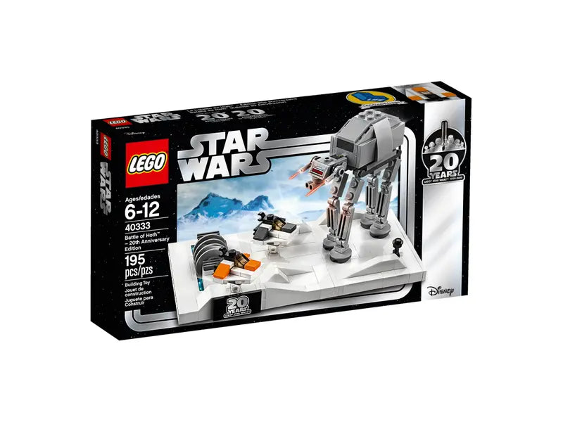 LEGO Star Wars 40333 Battle of Hoth Micro Build 20th Anniversary Edition 195 Pcs