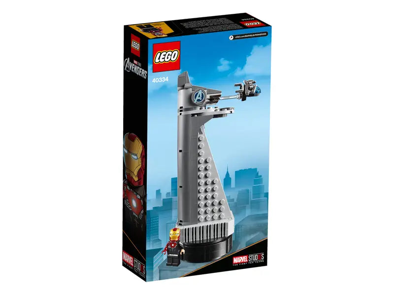 LEGO Marvel Studios 40334 Super Heroes Avengers Tower With Iron Man New, 211 Pcs