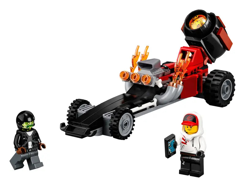 LEGO Hidden Side 40408 Drag Racer Hunt Alone Haunt Together Building Kit 134 Pcs