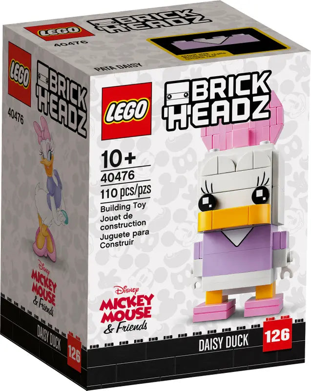 LEGO BrickHeadz 40476 Disney Mickey Mouse & Friends Daisy Duck Retired, 110 Pcs
