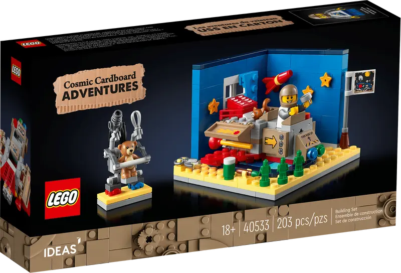 LEGO Ideas 40533 Cosmic Cardboard Adventures Building Set Sealed New, 203 Pcs