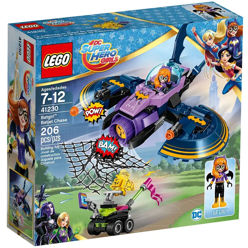 LEGO DC Super Hero Girls 41230 Batgirl Batjet Chase Building Kit Retired 206 Pcs