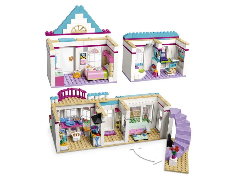 LEGO Friends 41314 Stephanie House Mini Doll House Building Set Retired, 622 Pcs