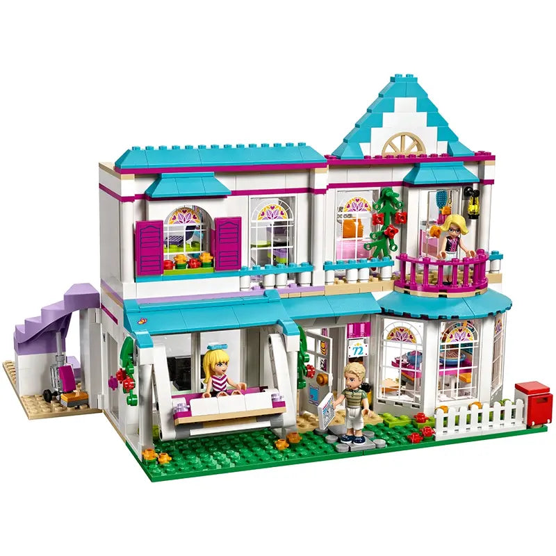 LEGO Friends 41314 Stephanie House Mini Doll House Building Set Retired, 622 Pcs