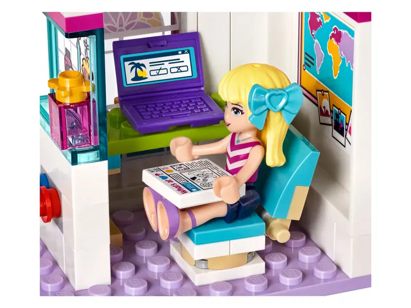 LEGO Friends 41314 Stephanie House Mini Doll House Building Set Retired, 622 Pcs