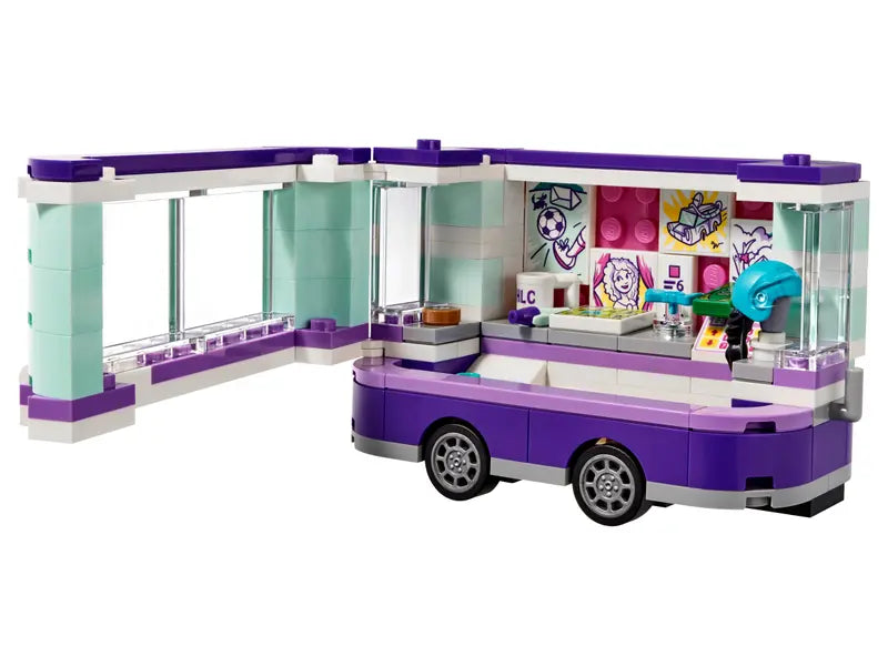 LEGO Friends 41332 Emma's Art Stand Building Toy For Kids Retired New, 210 Pcs