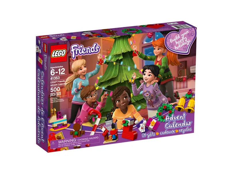 LEGO Friends 41353 Advent Calendar Decoration Building Kit NISB Retired, 500 Pcs