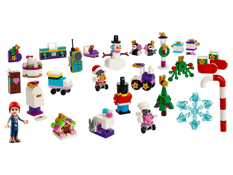 LEGO Friends 41382 Advent Calendar Includes 24 Fun Building Surprises, 330 Pcs