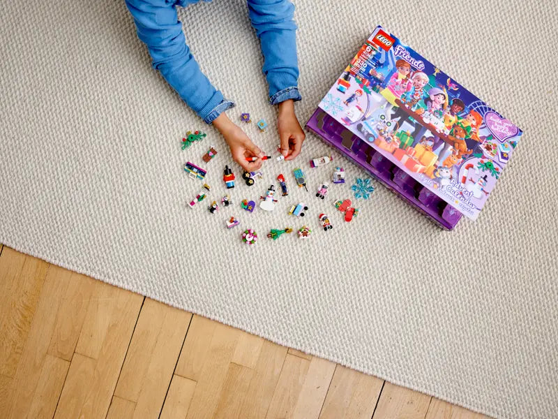 LEGO Friends 41382 Advent Calendar Includes 24 Fun Building Surprises, 330 Pcs