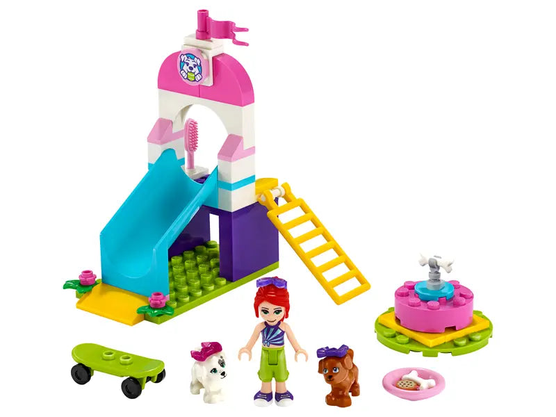 LEGO Friends 41396 Puppy Playground Starter Building Kit Best Animal Toy, 57 Pcs