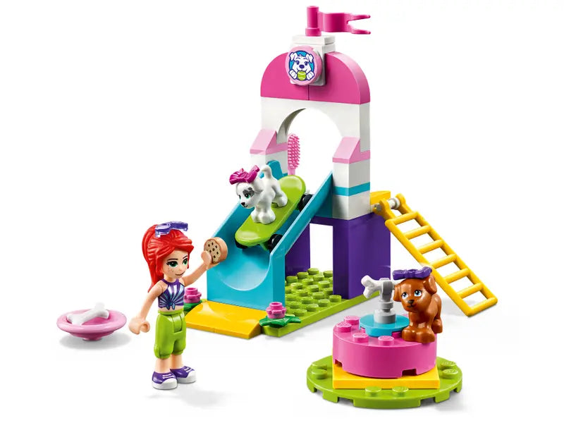 LEGO Friends 41396 Puppy Playground Starter Building Kit Best Animal Toy, 57 Pcs