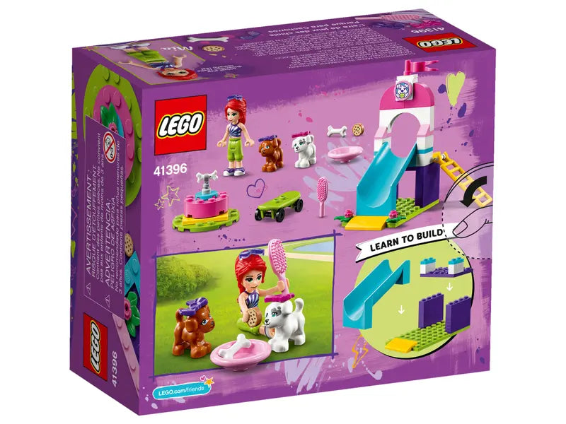 LEGO Friends 41396 Puppy Playground Starter Building Kit Best Animal Toy, 57 Pcs