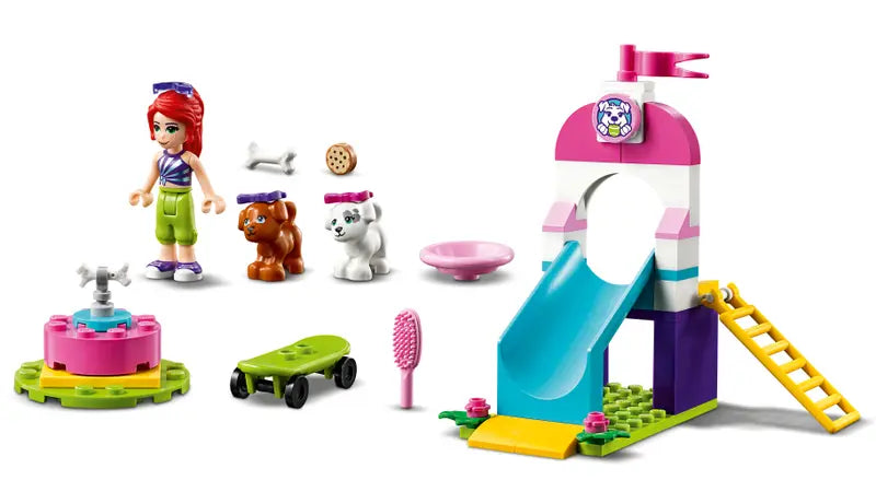 LEGO Friends 41396 Puppy Playground Starter Building Kit Best Animal Toy, 57 Pcs