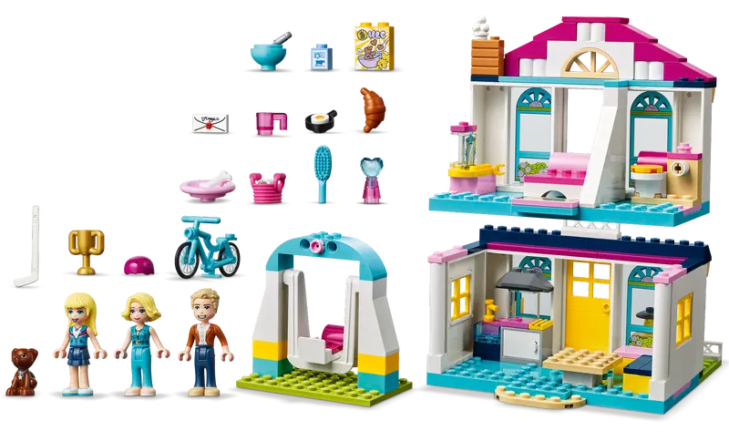 LEGO Friends 41398 Stephanie's Mini Doll House 4+ Retired Building Kit, 170 Pcs