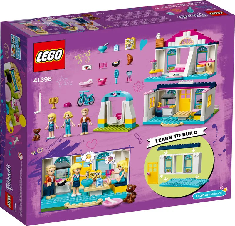 LEGO Friends 41398 Stephanie's Mini Doll House 4+ Retired Building Kit, 170 Pcs