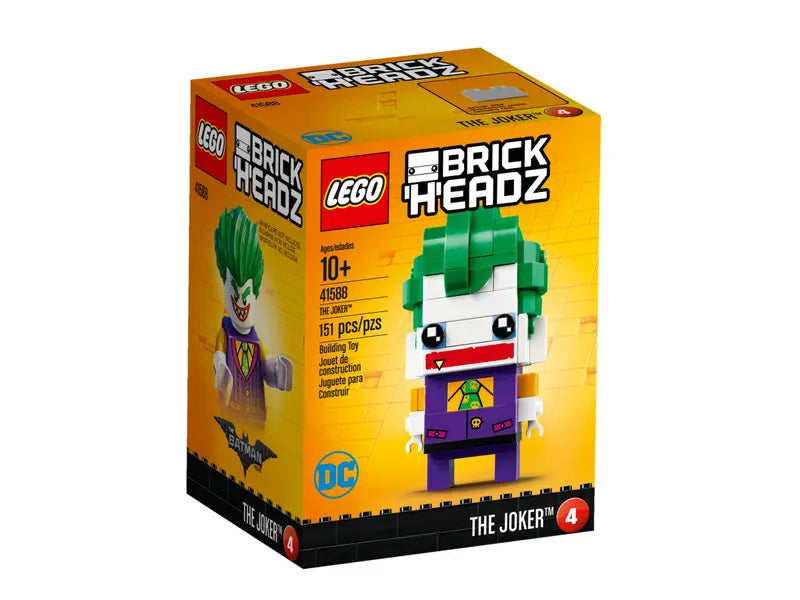 LEGO BrickHeadz 41588 The Joker DC Superheroes Building Kit Retired New, 151 Pcs
