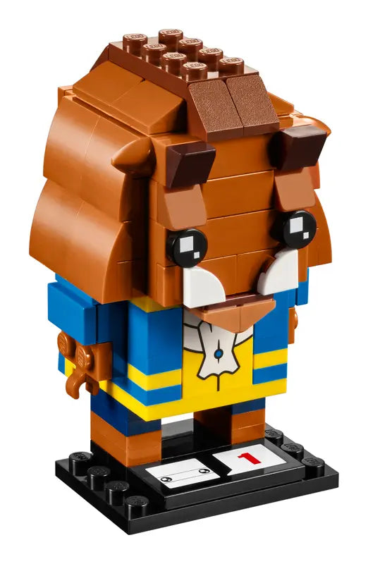 LEGO BrickHeadz 41596 Disney Beast Retired Building Toy Sealed New, 116 Pcs