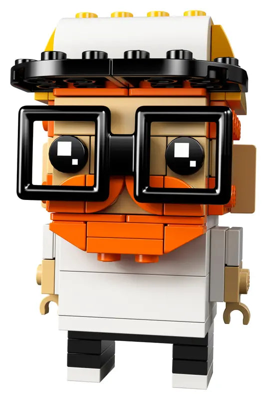 LEGO BrickHeadz 41597 Go Brick Me Construction Characters Kit Retired, 708 Pcs