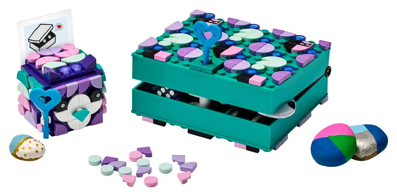 LEGO Dots 41925 Secret Boxes DIY Craft Decoration Kit Sealed Box Retired 273 Pcs