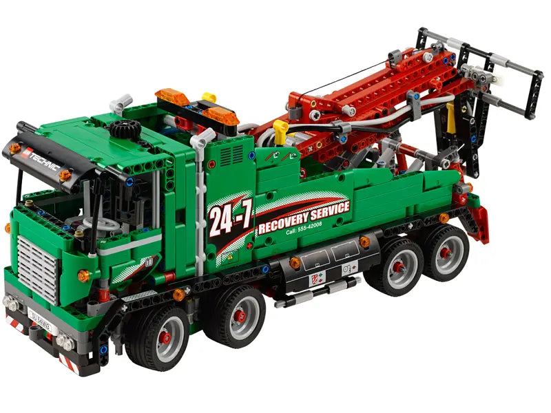 LEGO Technic 42008 Heavy Duty 2 in 1 Service Truck Rebuild into Truck and Crane