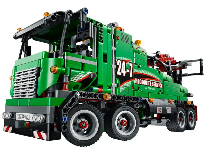 LEGO Technic 42008 Heavy Duty 2 in 1 Service Truck Rebuild into Truck and Crane